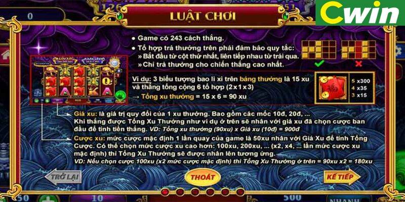 Nắm vững luật chơi là chìa khóa chinh phục Kho tàng ngũ long